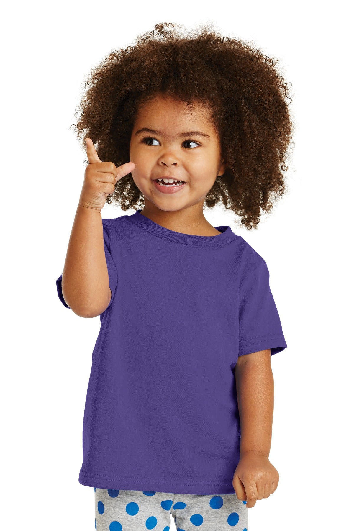 Port & Company ® Toddler Core Cotton Tee. CAR54T