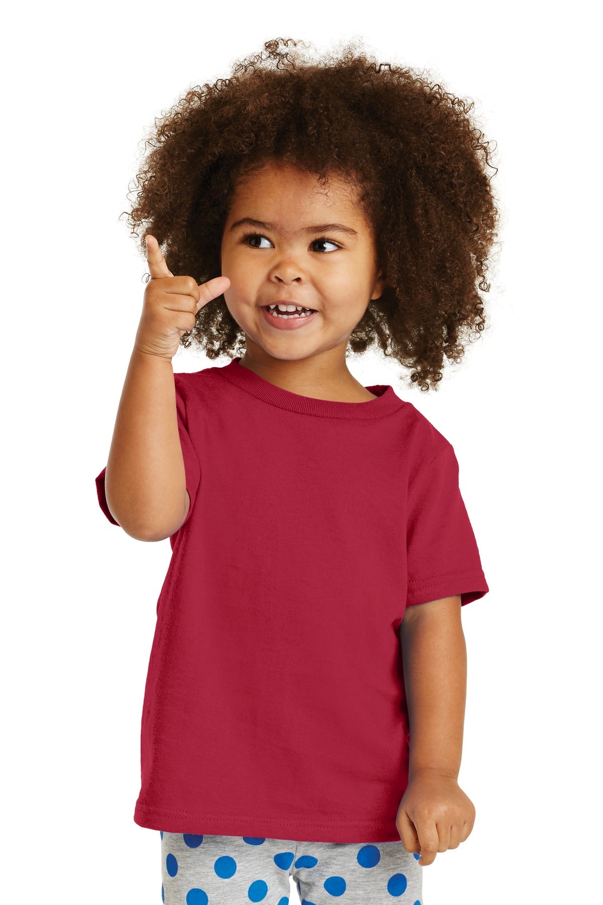 Port & Company ® Toddler Core Cotton Tee. CAR54T
