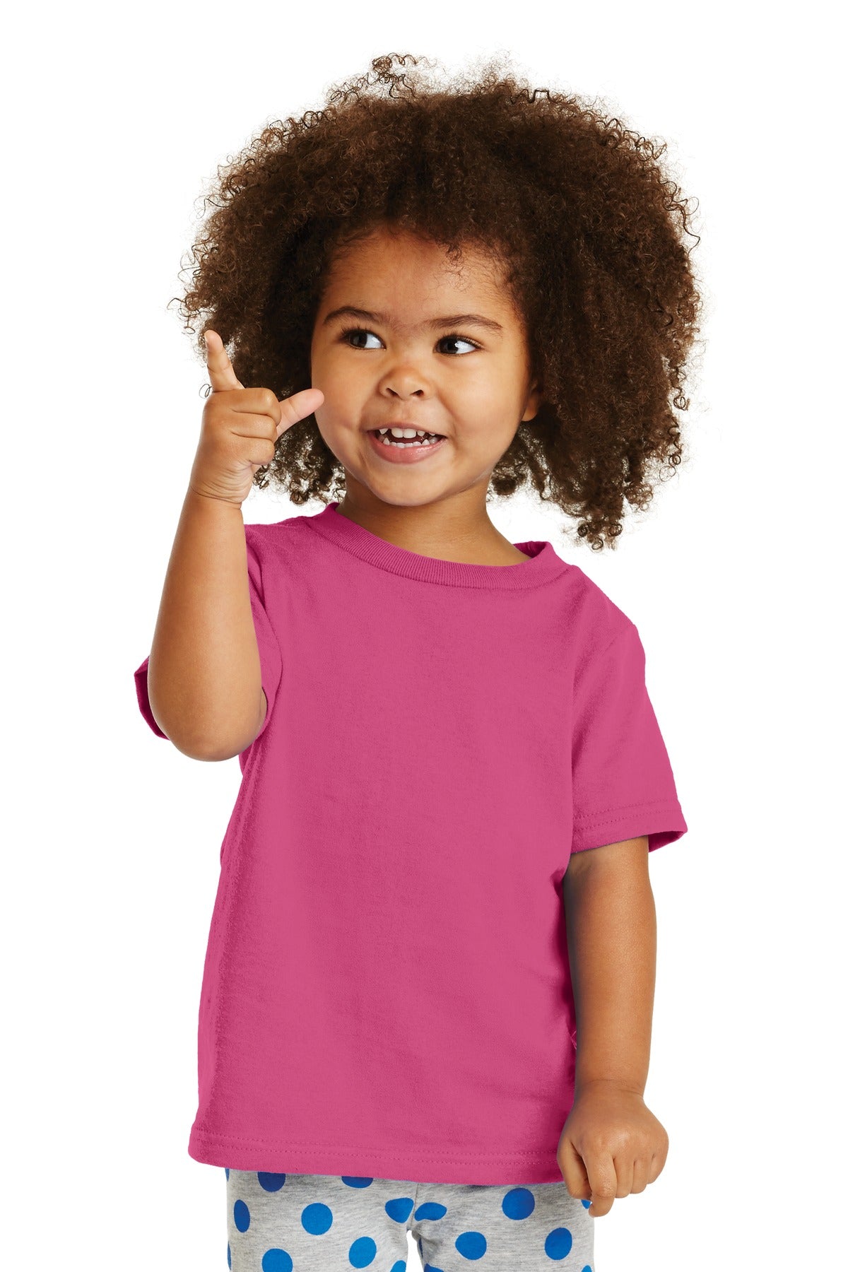 Port & Company ® Toddler Core Cotton Tee. CAR54T