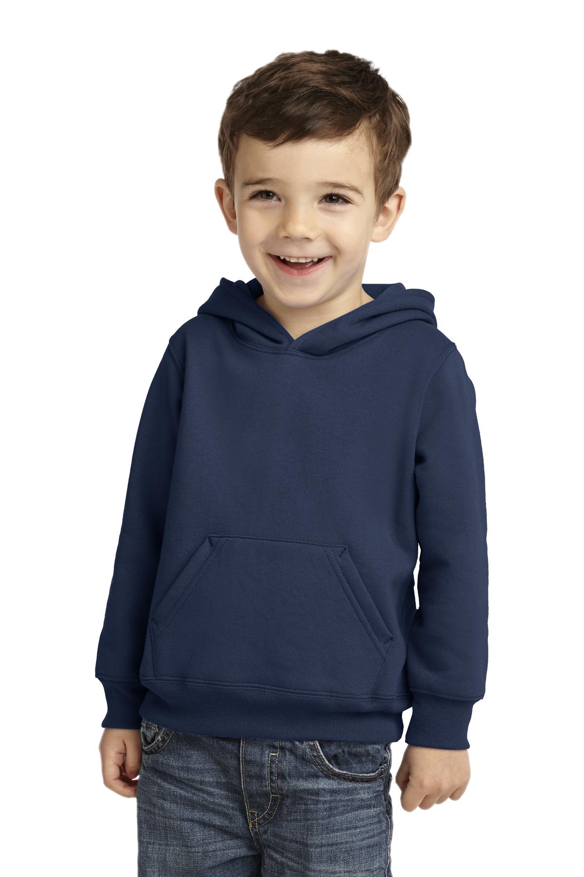Port & Company ® Toddler Core Fleece Pullover Hooded Sweatshirt. CAR78TH