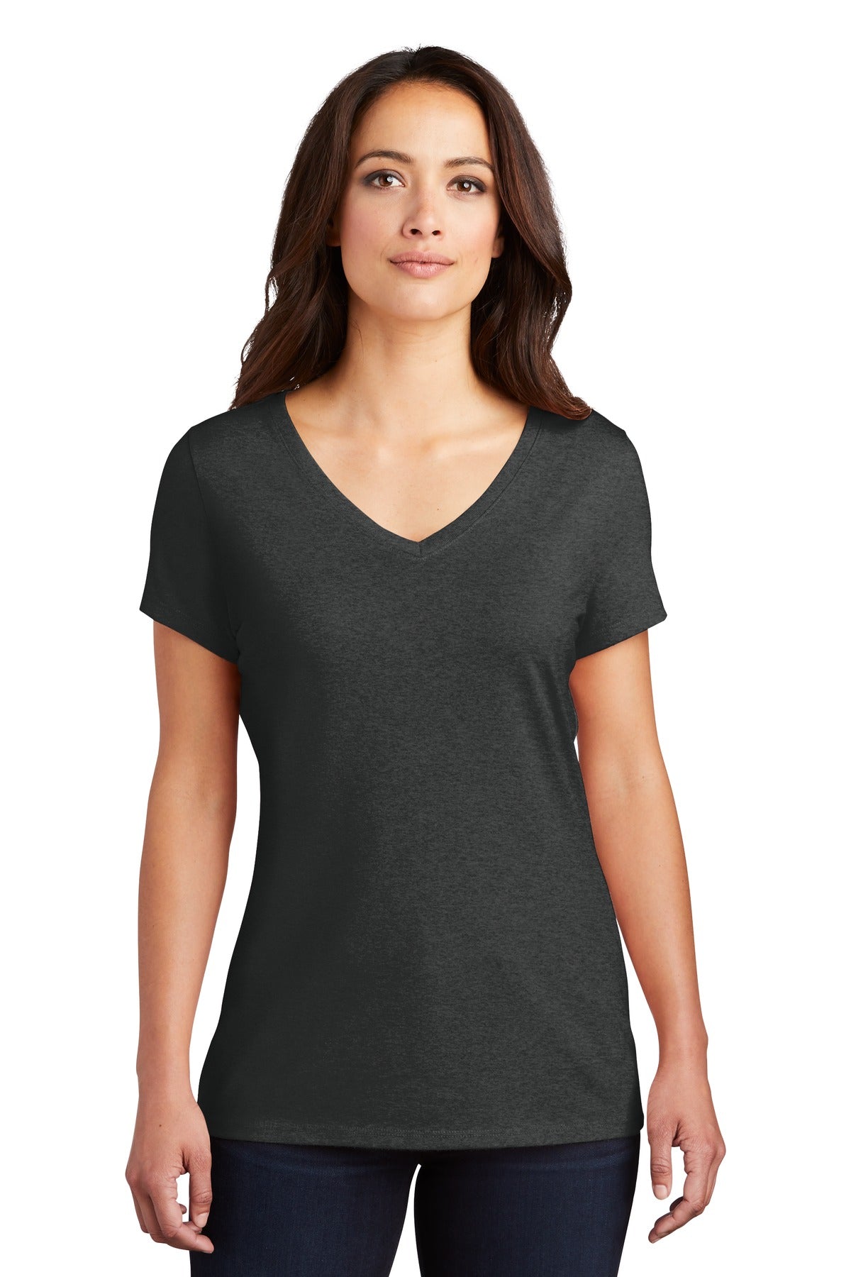 District ® Women's Perfect Tri ® V-Neck Tee. DM1350L