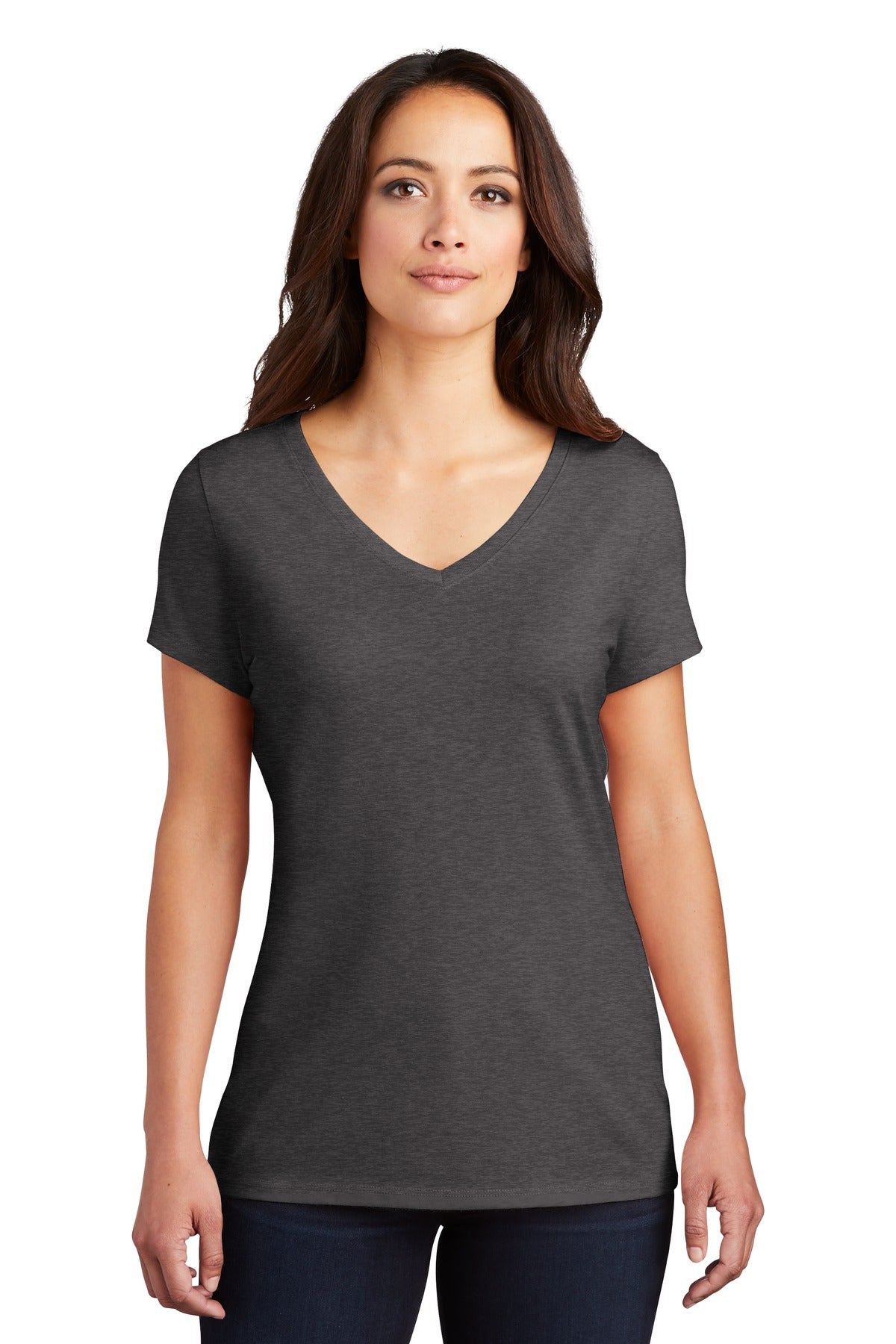 District ® Women's Perfect Tri ® V-Neck Tee. DM1350L