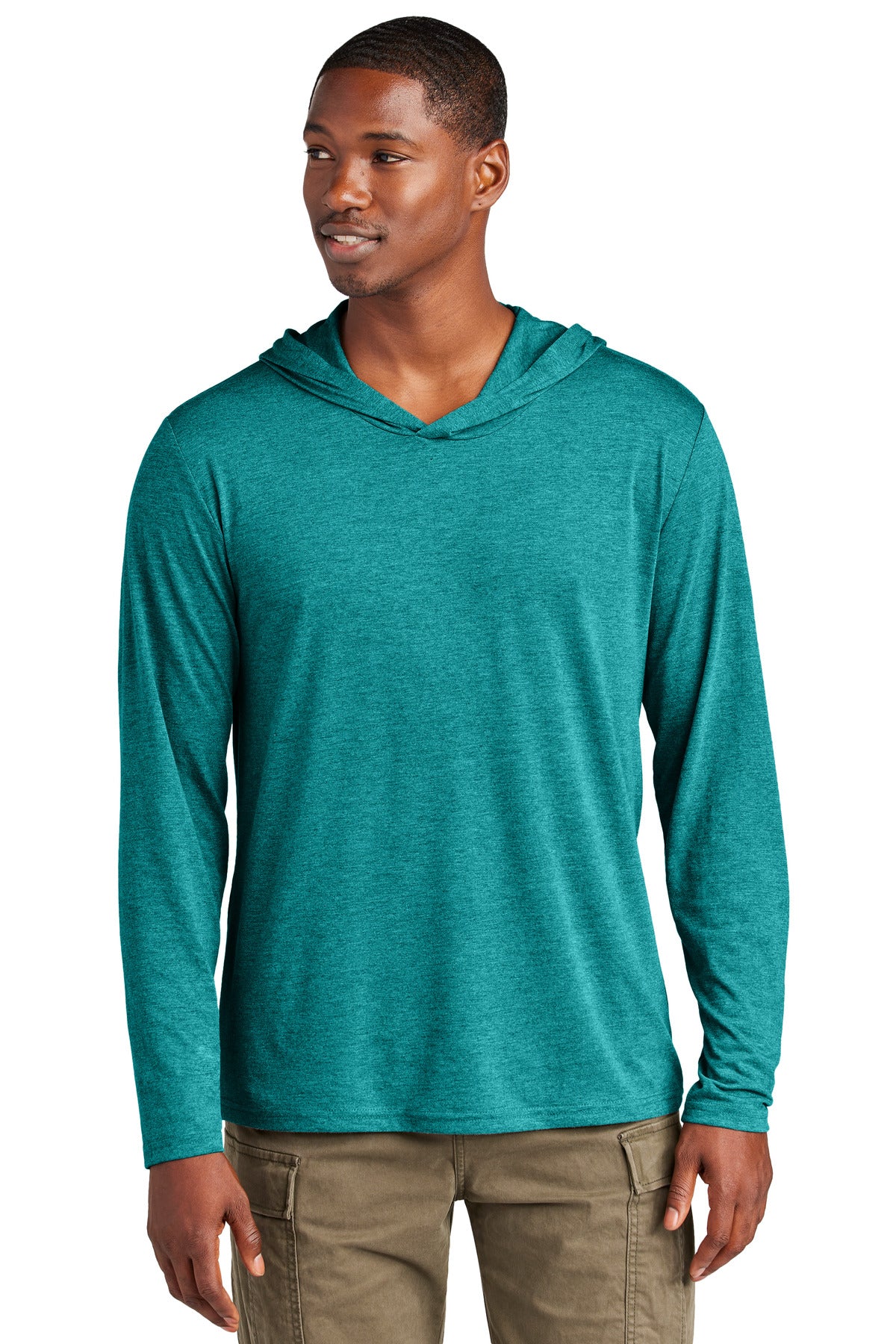 District ® Perfect Tri ® Long Sleeve Hoodie. DM139