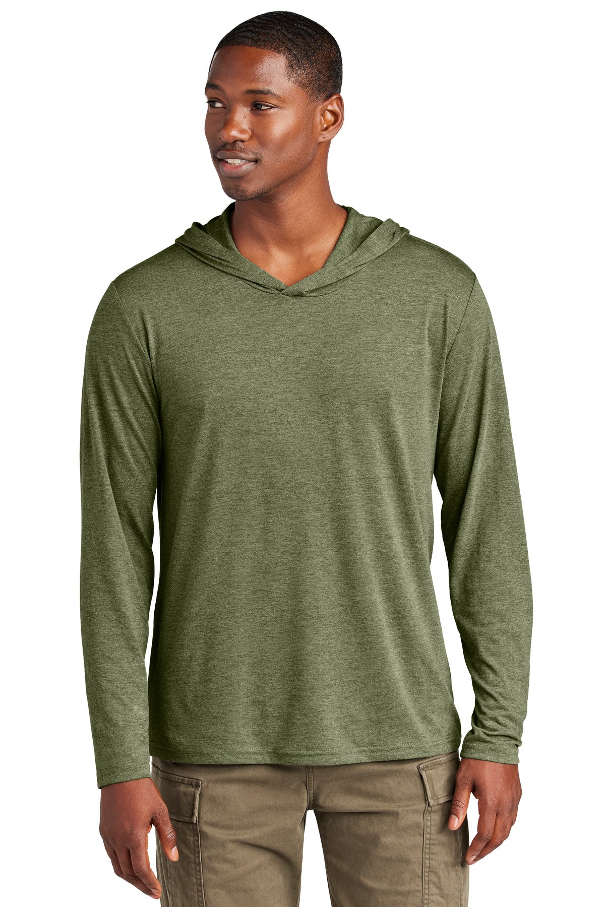 District ® Perfect Tri ® Long Sleeve Hoodie. DM139