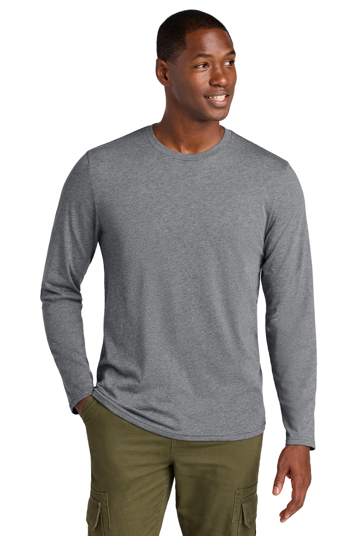District ® Perfect Weight ® CVC Long Sleeve Tee DT185