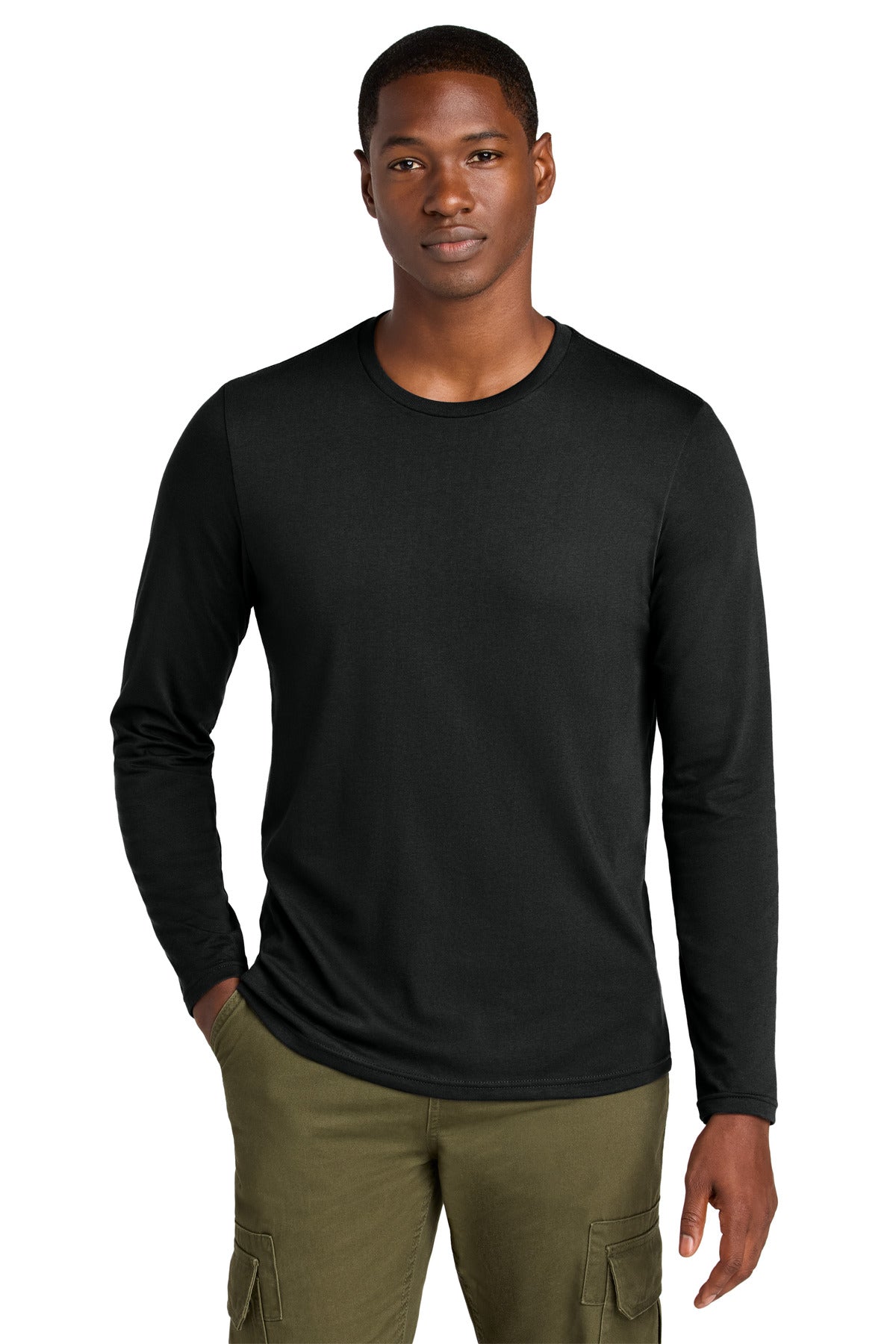 District ® Perfect Weight ® CVC Long Sleeve Tee DT185