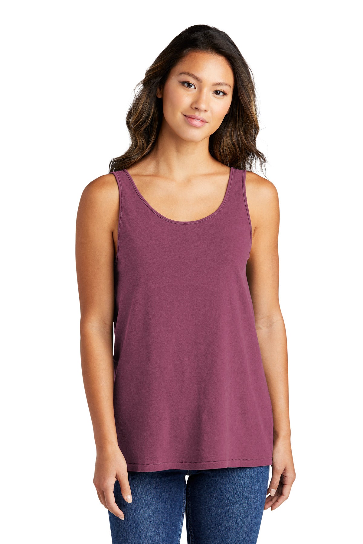 Port & Company ® Women's Beach Wash ® Garment-Dyed Tank LPC099TT
