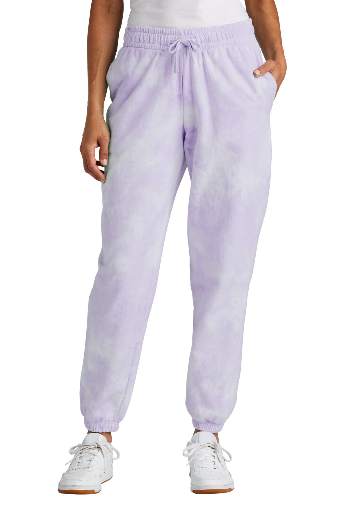 Port & Company ® Women's Beach Wash ® Cloud Tie-Dye Sweatpant LPC140P