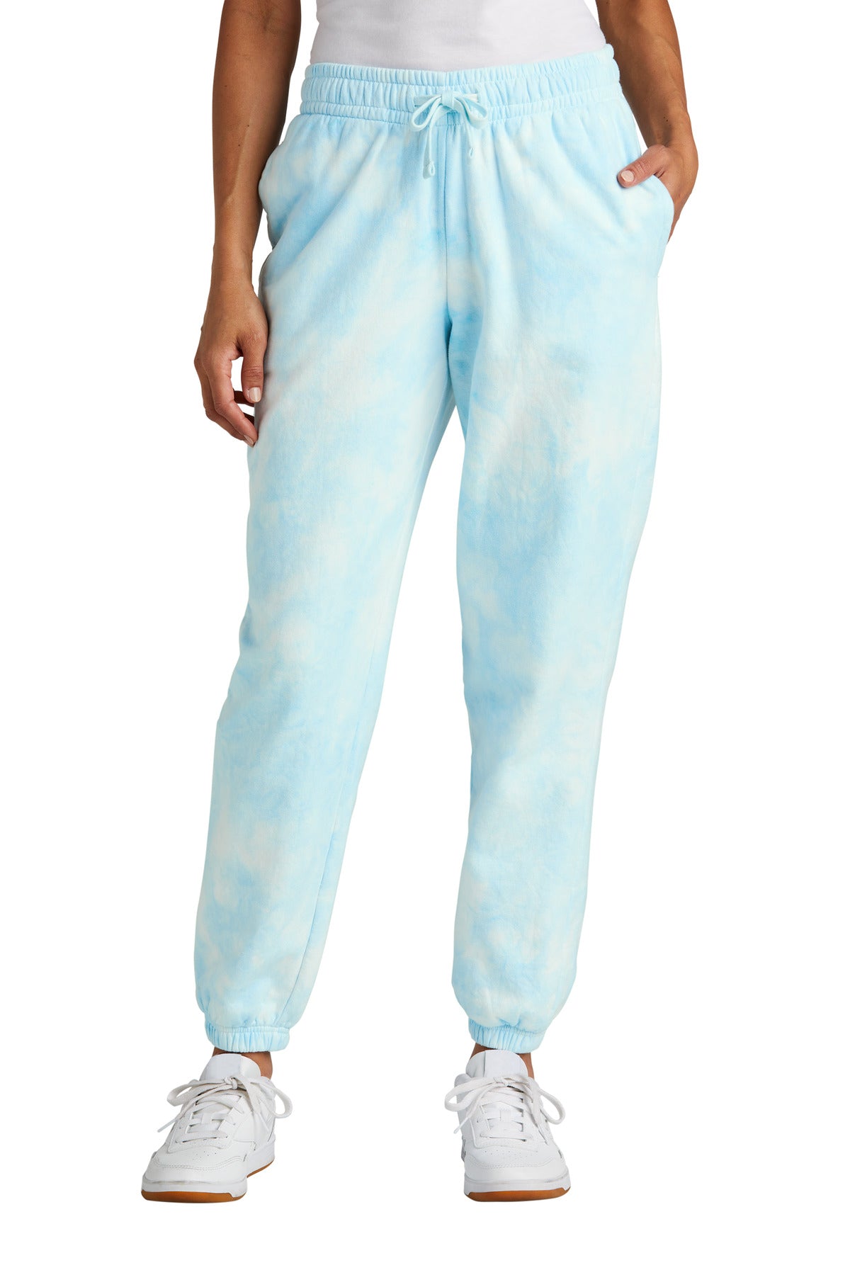 Port & Company ® Women's Beach Wash ® Cloud Tie-Dye Sweatpant LPC140P