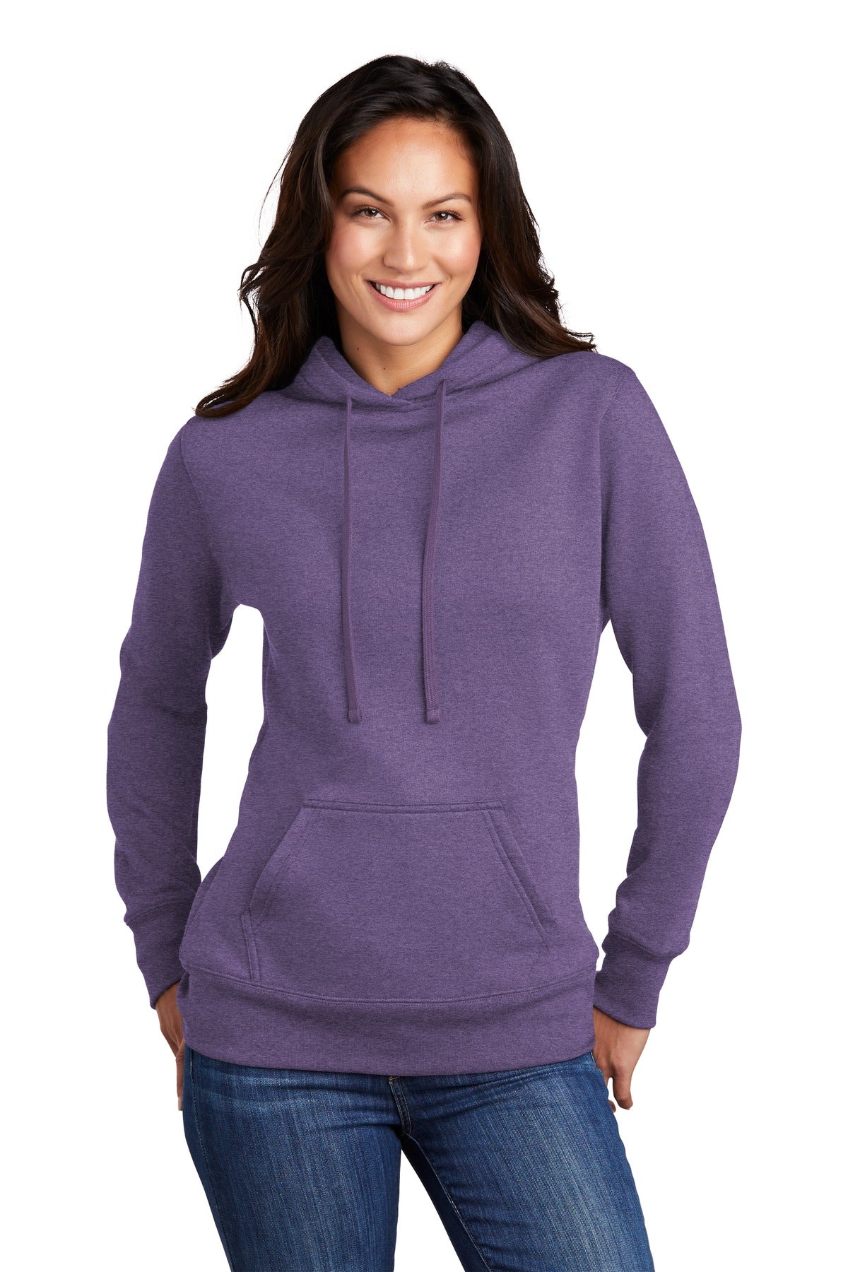 Port & Company ® Women's Core Fleece Pullover Hooded Sweatshirt LPC78H