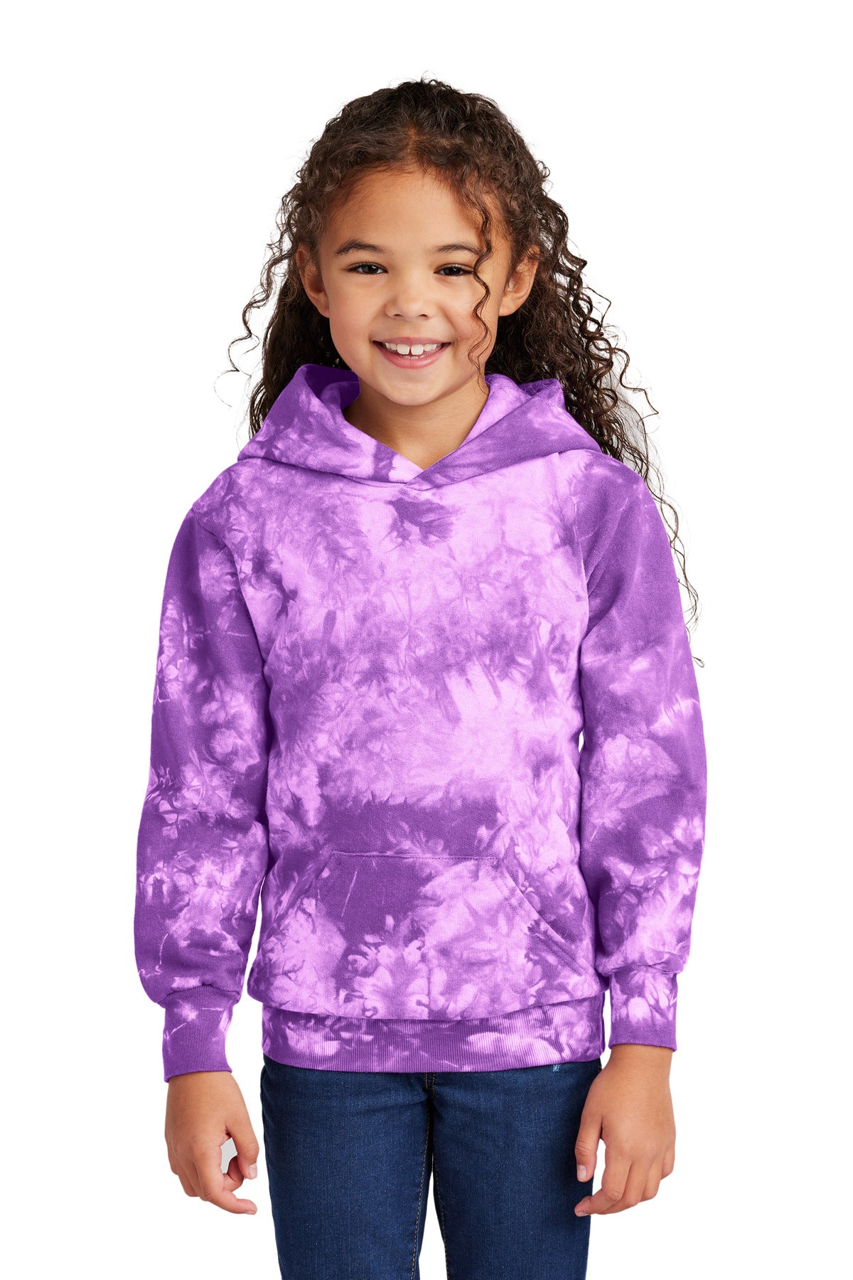 Port & Company ® Youth Crystal Tie-Dye Pullover Hoodie PC144Y