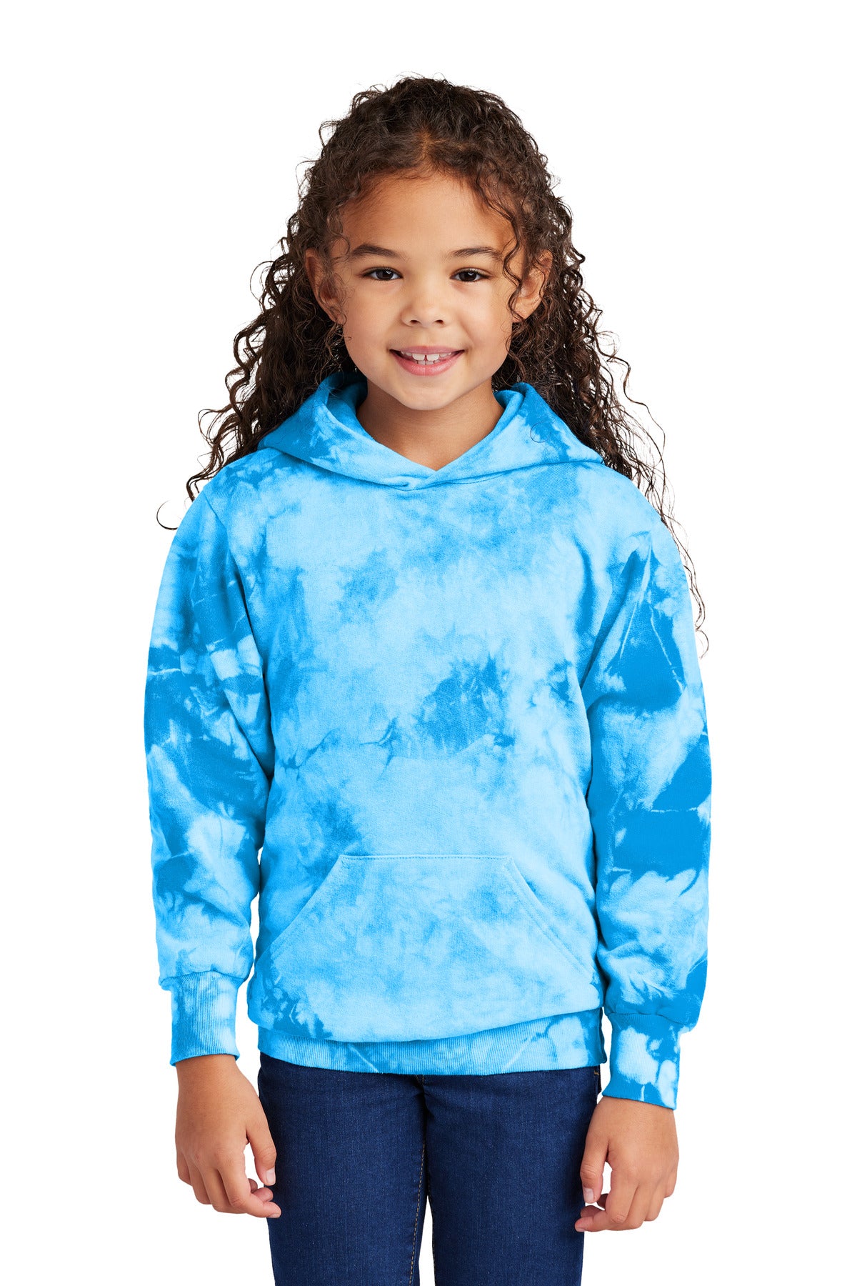 Port & Company ® Youth Crystal Tie-Dye Pullover Hoodie PC144Y