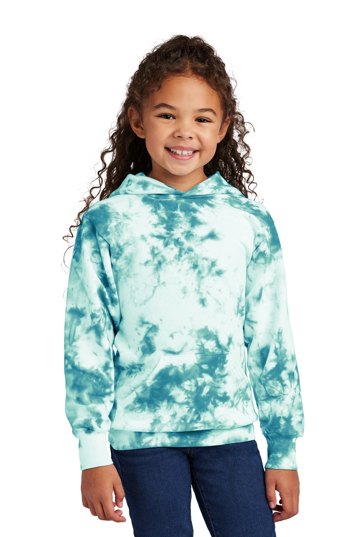 Port & Company ® Youth Crystal Tie-Dye Pullover Hoodie PC144Y