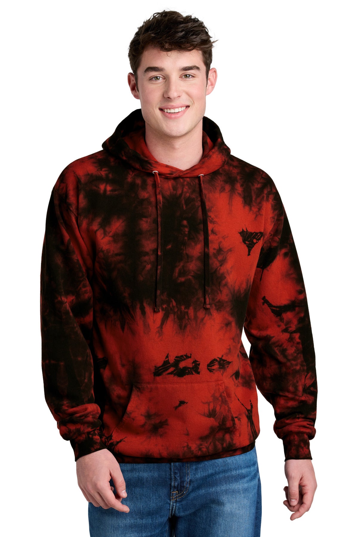 Port & Company ® Crystal Tie-Dye Pullover Hoodie PC144
