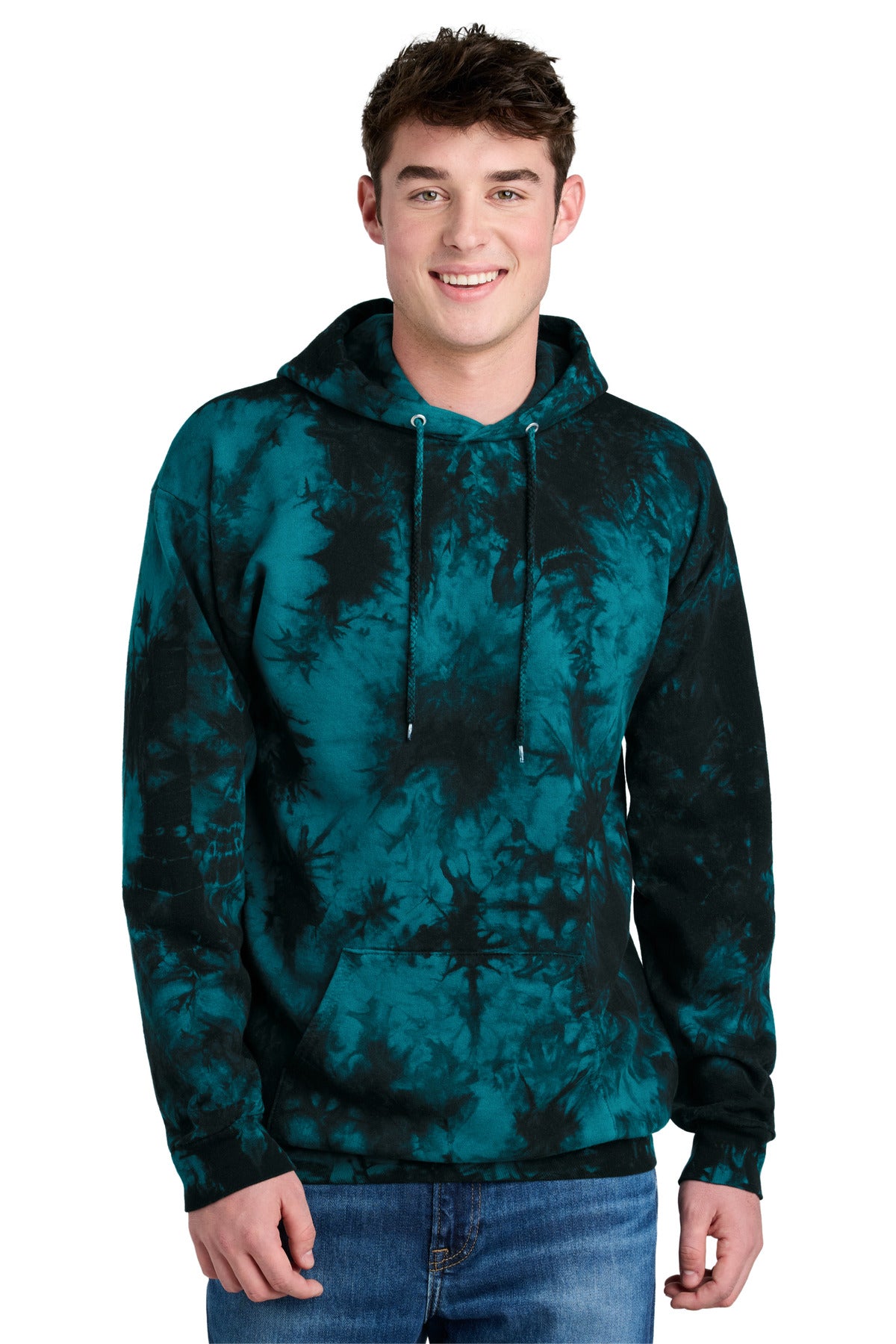 Port & Company ® Crystal Tie-Dye Pullover Hoodie PC144