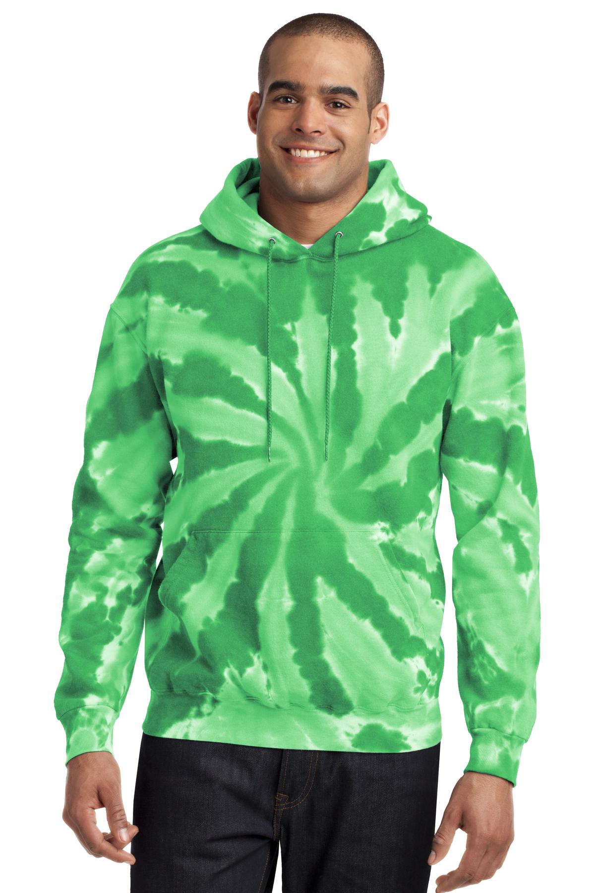 Port & Company ® Tie-Dye Pullover Hooded Sweatshirt. PC146