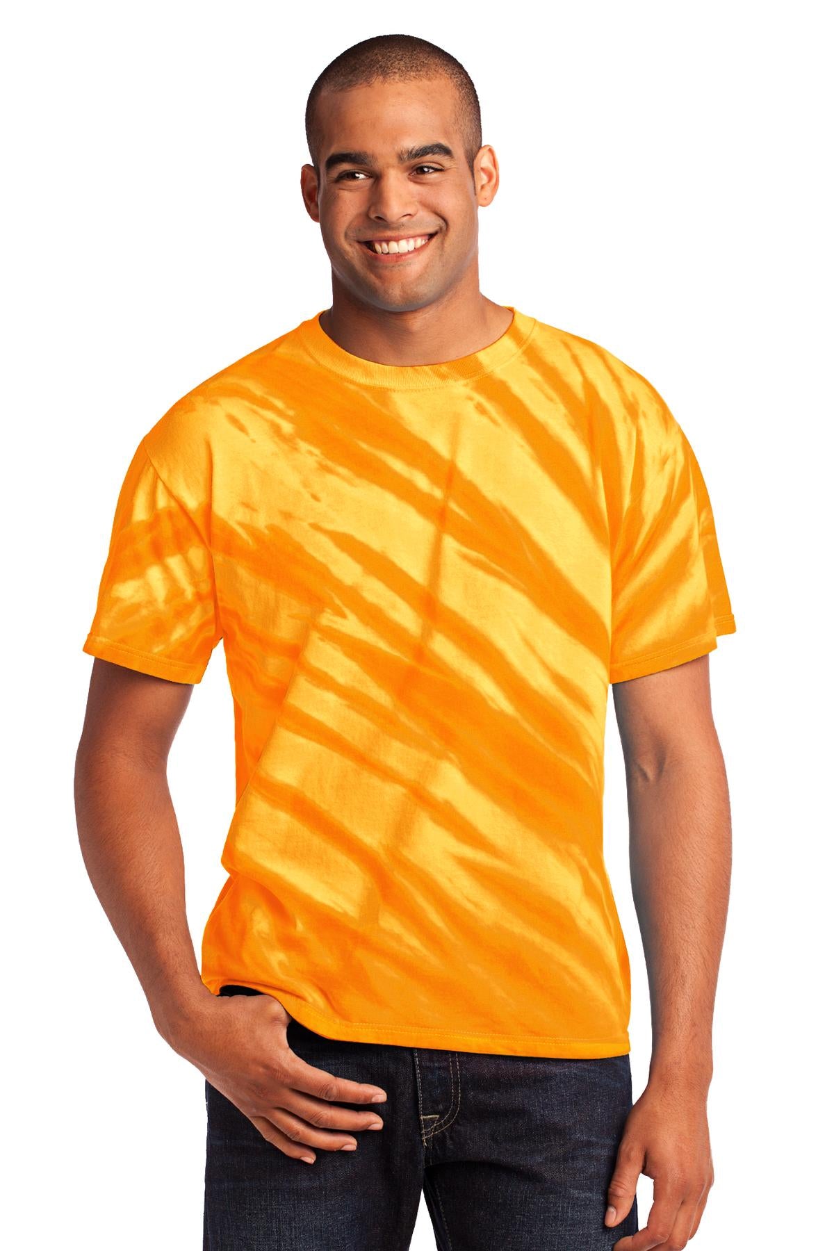 Port & Company ® - Tiger Stripe Tie-Dye Tee. PC148