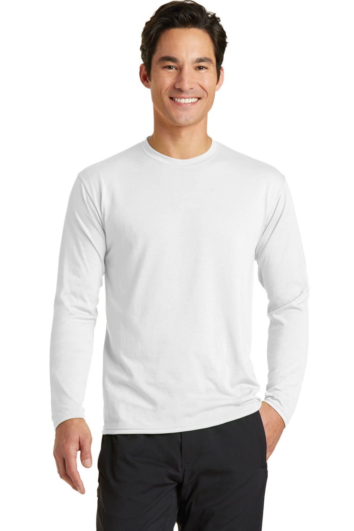 Port & Company ® Long Sleeve Performance Blend Tee. PC381LS
