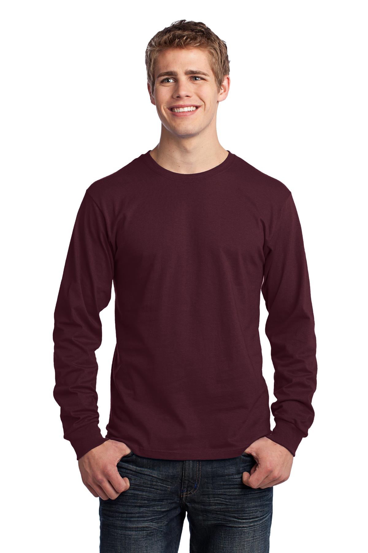 Port & Company ® - Long Sleeve Core Cotton Tee. PC54LS
