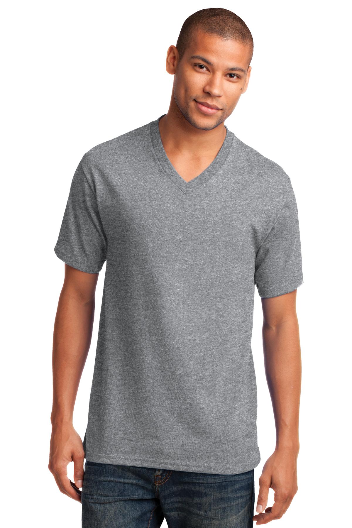 Port & Company ® Core Cotton V-Neck Tee. PC54V