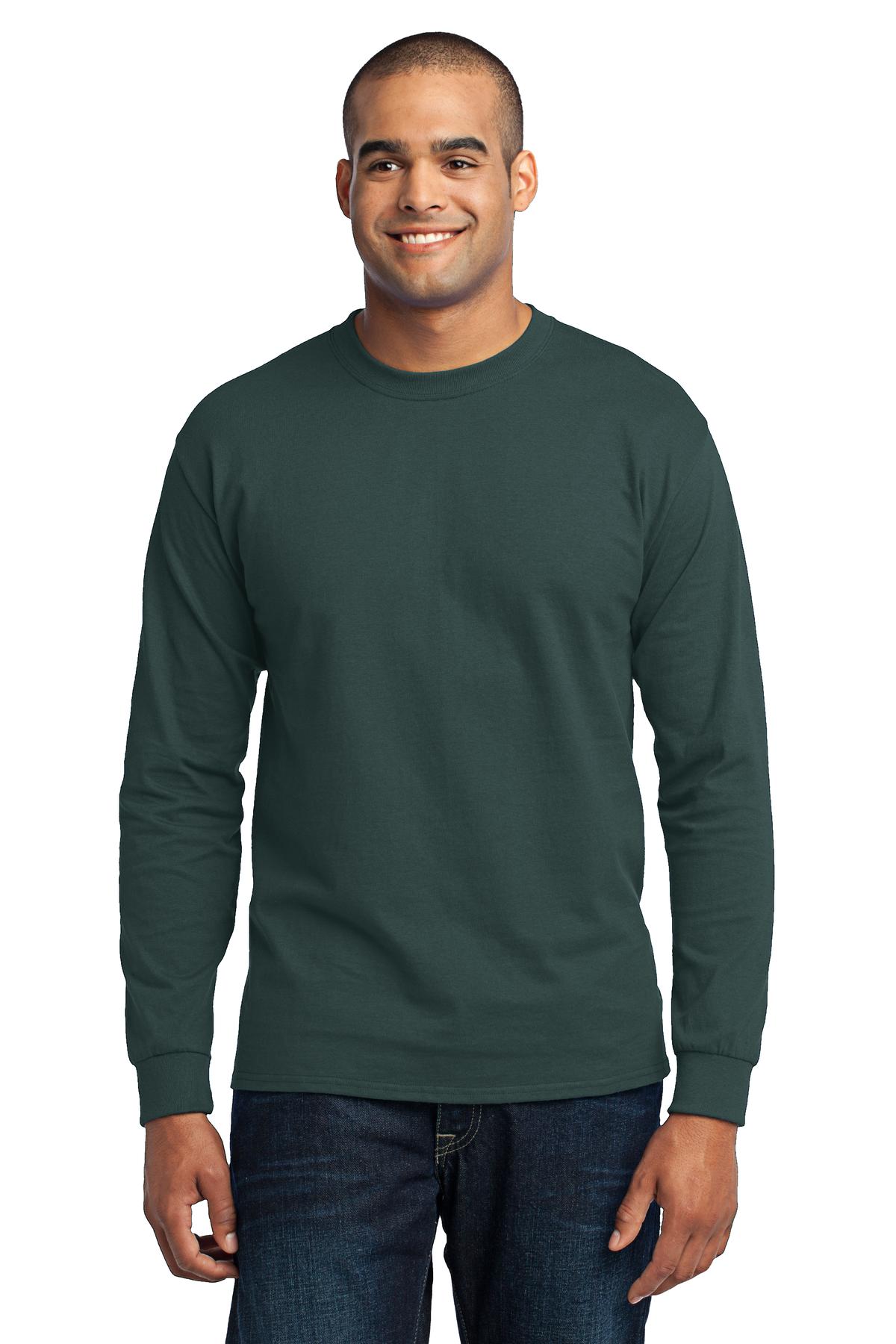 Port & Company ® Tall Long Sleeve Core Blend Tee. PC55LST