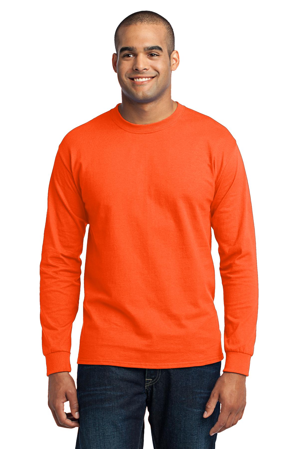 Port & Company ® Tall Long Sleeve Core Blend Tee. PC55LST