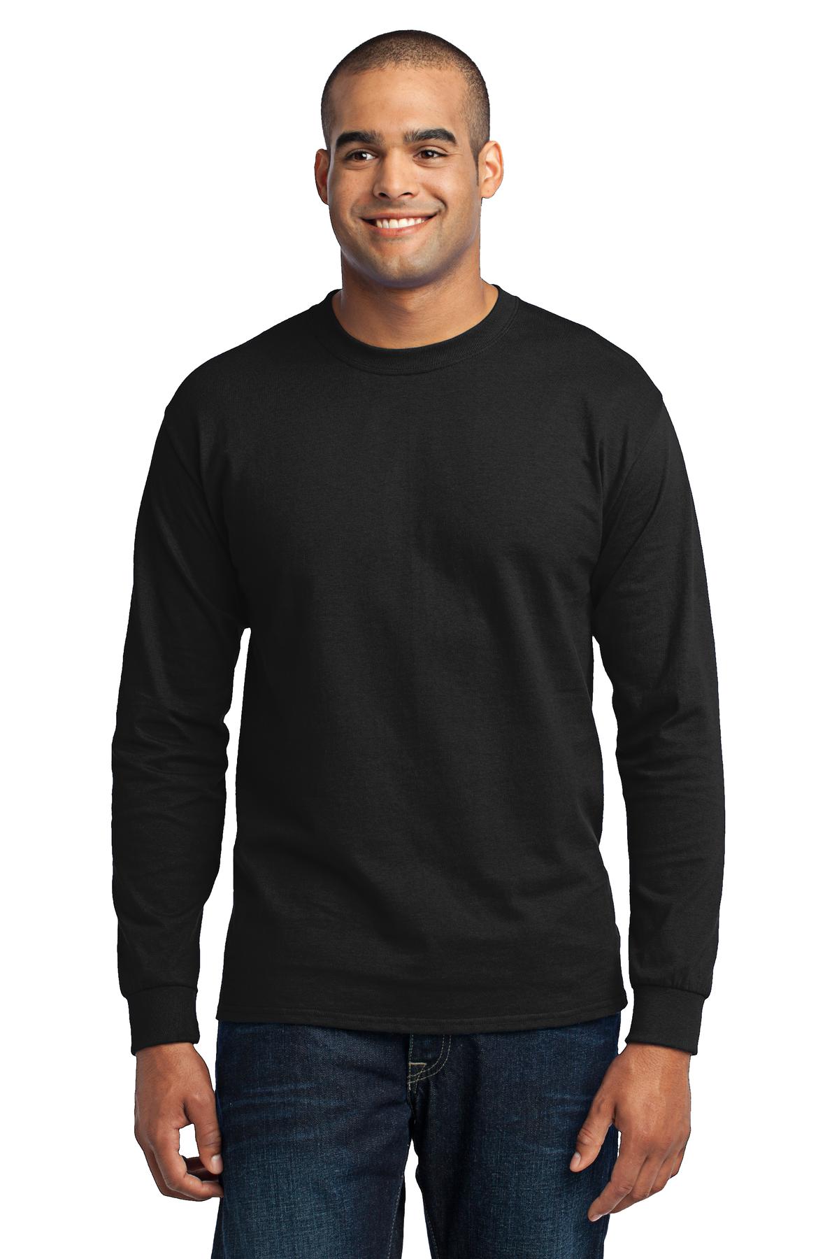 Port & Company ® Tall Long Sleeve Core Blend Tee. PC55LST