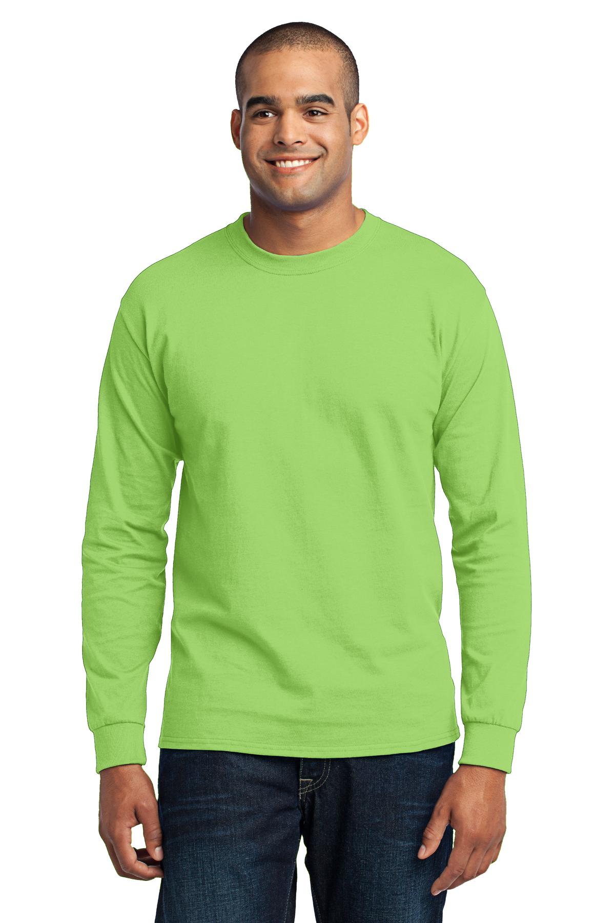 Port & Company ® - Long Sleeve Core Blend Tee. PC55LS