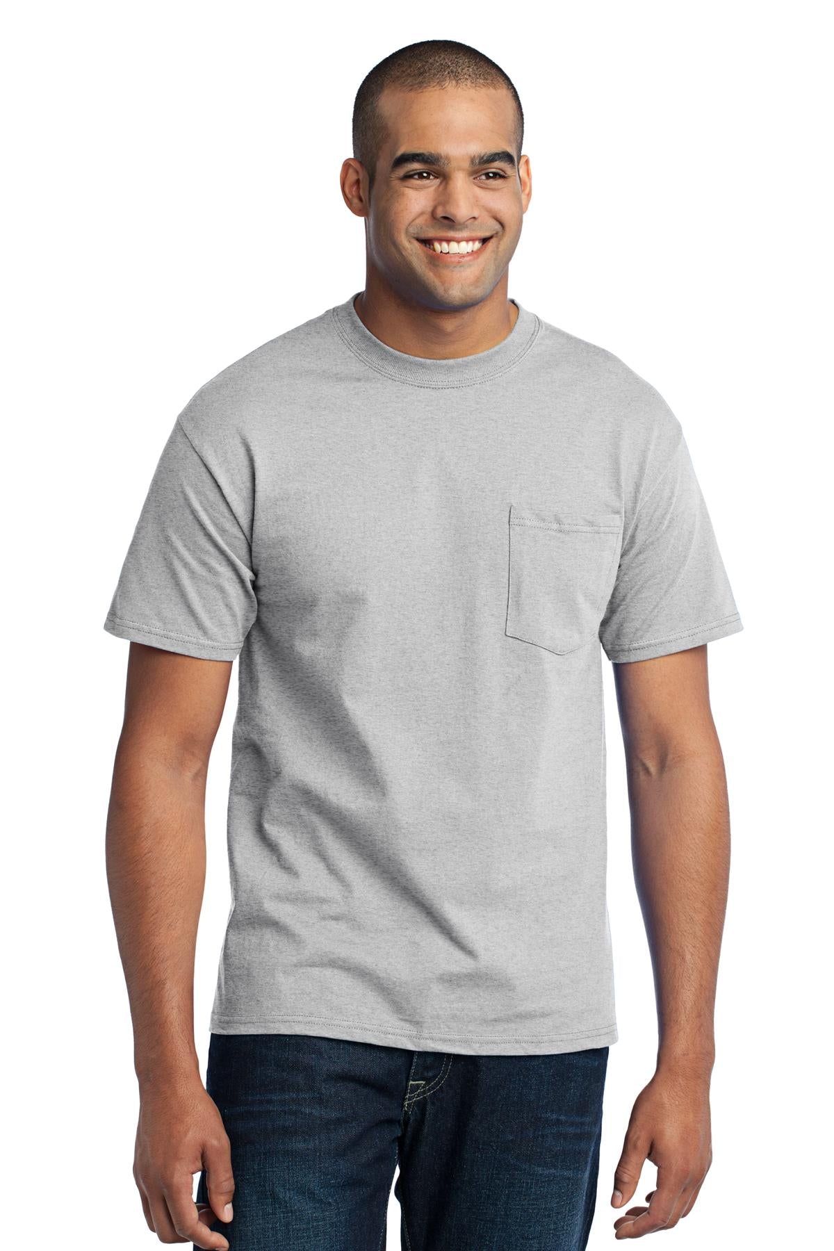 Port & Company ® Tall Core Blend Pocket Tee. PC55PT