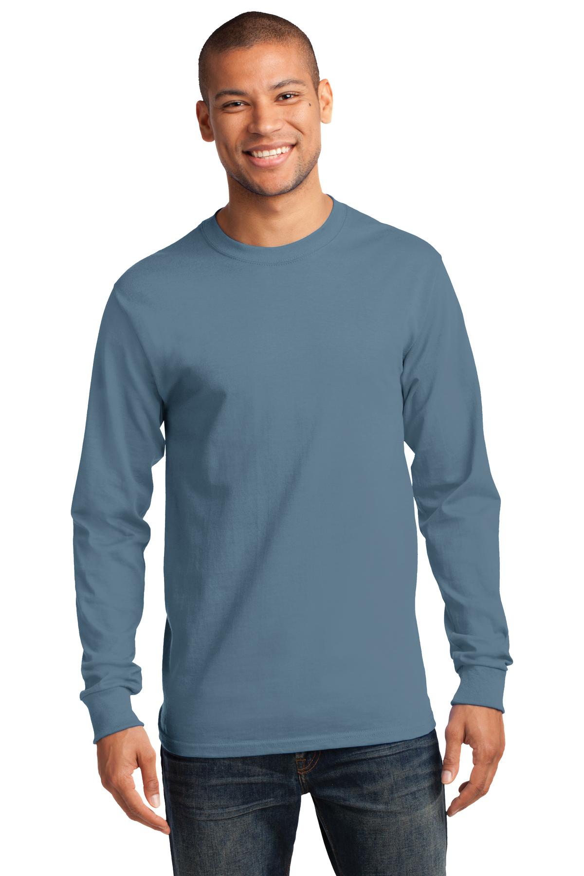 Port & Company ® - Tall Long Sleeve Essential Tee. PC61LST