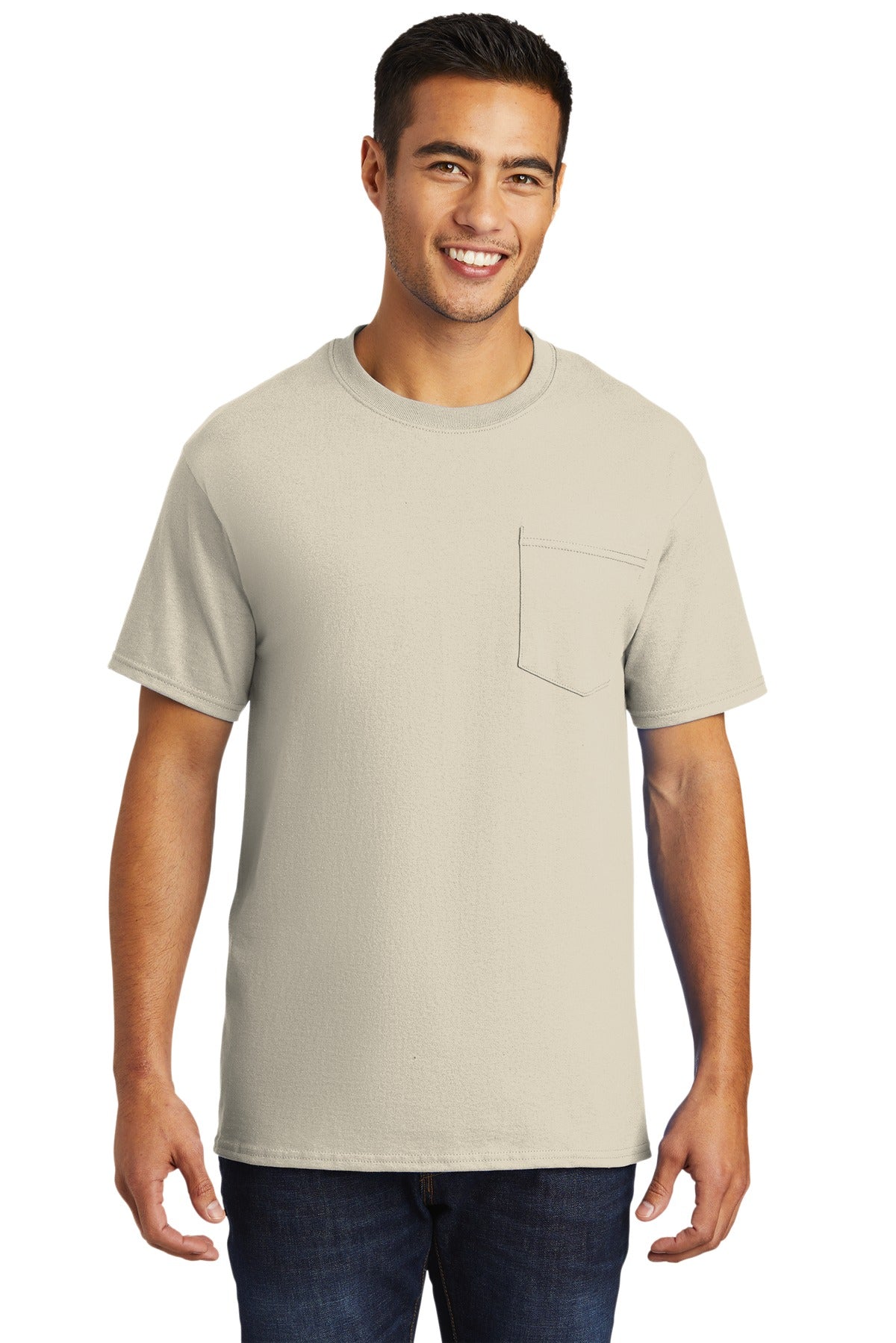 Port & Company ® - Tall Essential Pocket Tee. PC61PT