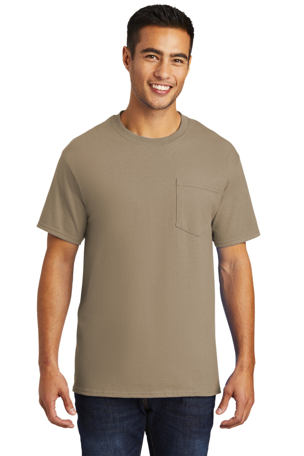 Port & Company ® - Tall Essential Pocket Tee. PC61PT