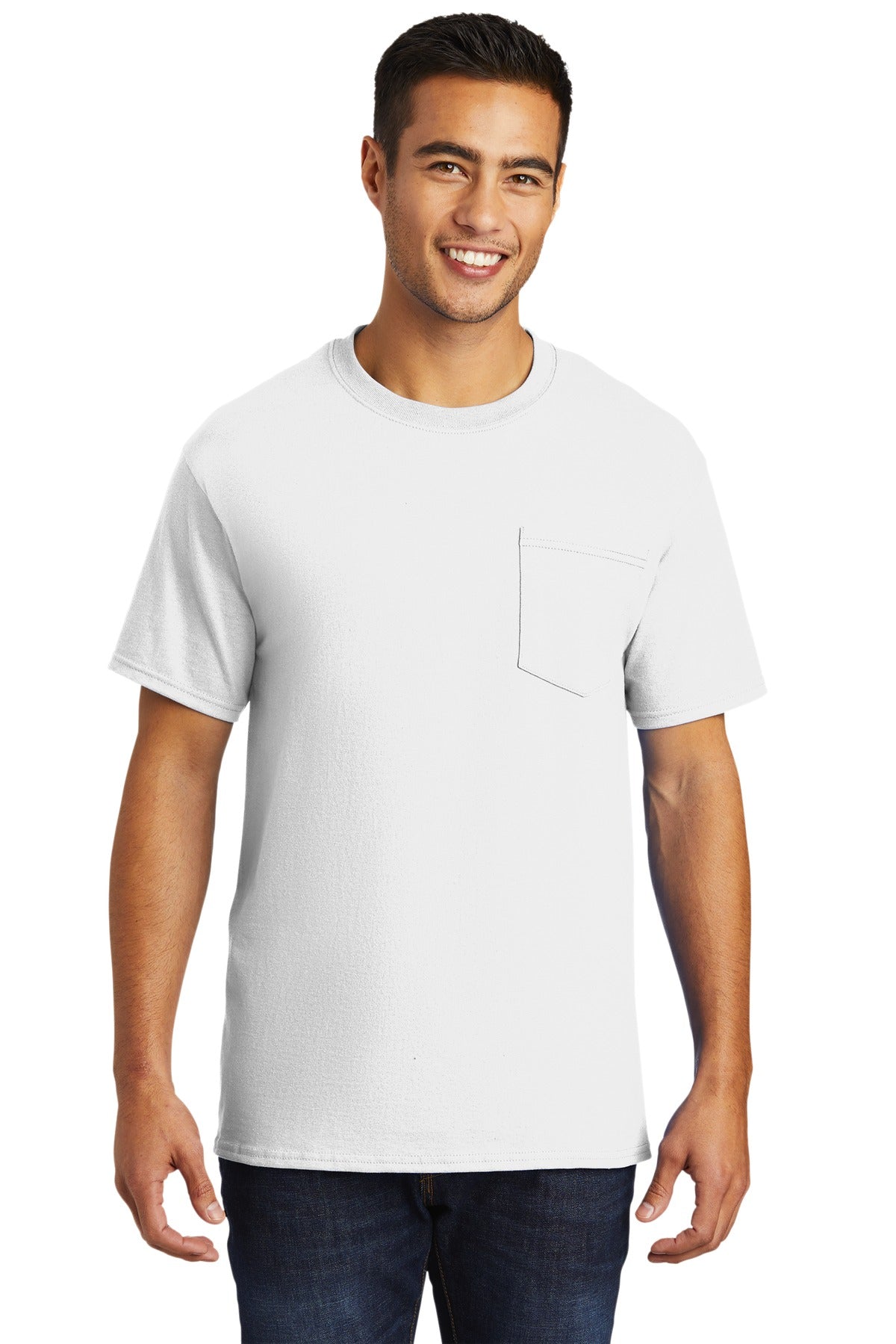 Port & Company ® - Tall Essential Pocket Tee. PC61PT