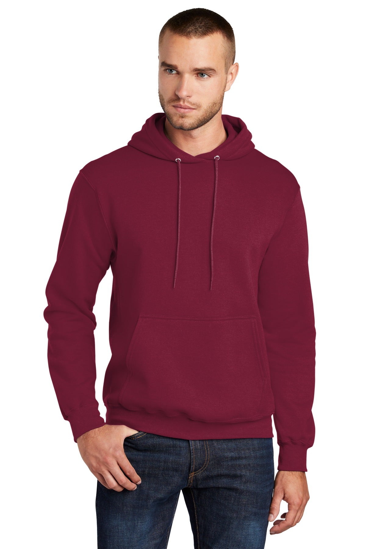 Port & Company ® - Core Fleece Pullover Hooded Sweatshirt. PC78H