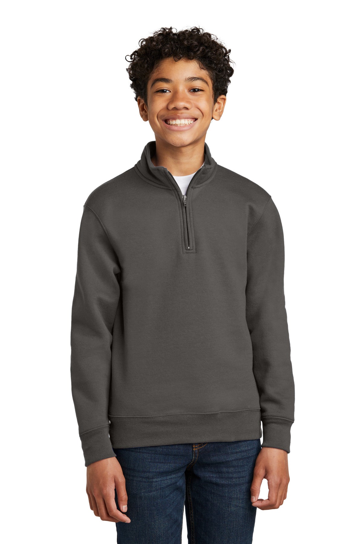Port & Company ® Youth Core Fleece 1/4-Zip Pullover Sweatshirt PC78YQ
