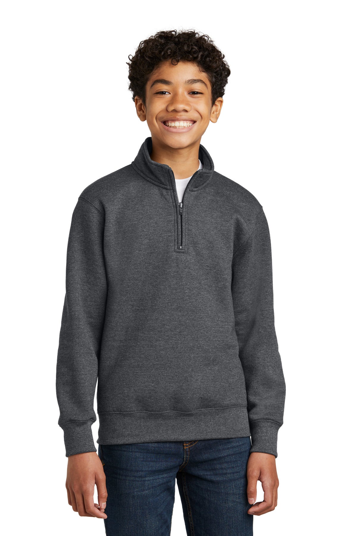 Port & Company ® Youth Core Fleece 1/4-Zip Pullover Sweatshirt PC78YQ