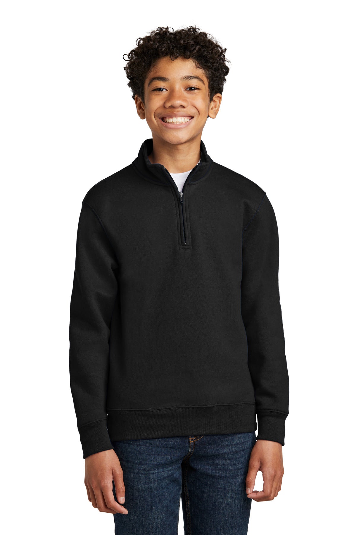 Port & Company ® Youth Core Fleece 1/4-Zip Pullover Sweatshirt PC78YQ