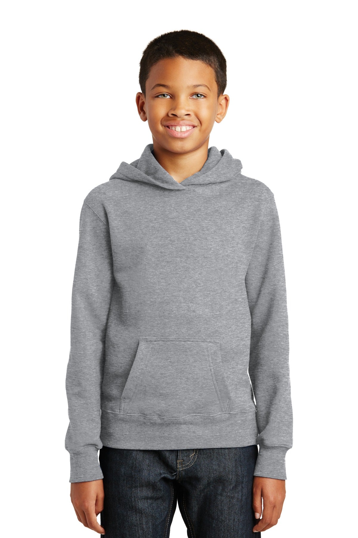 Port & Company ® Youth Fan Favorite Fleece Pullover Hooded Sweatshirt. PC850YH
