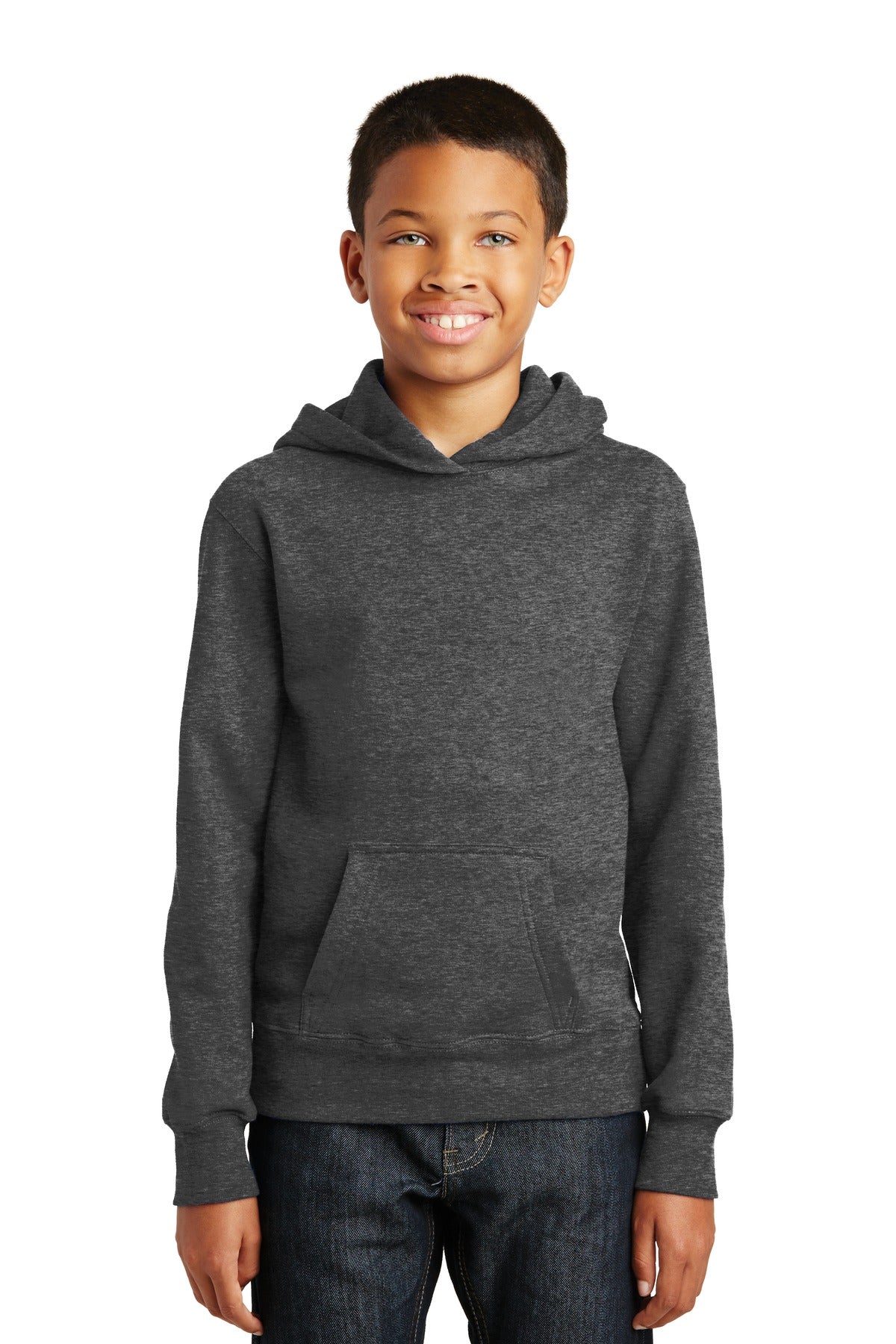 Port & Company ® Youth Fan Favorite Fleece Pullover Hooded Sweatshirt. PC850YH