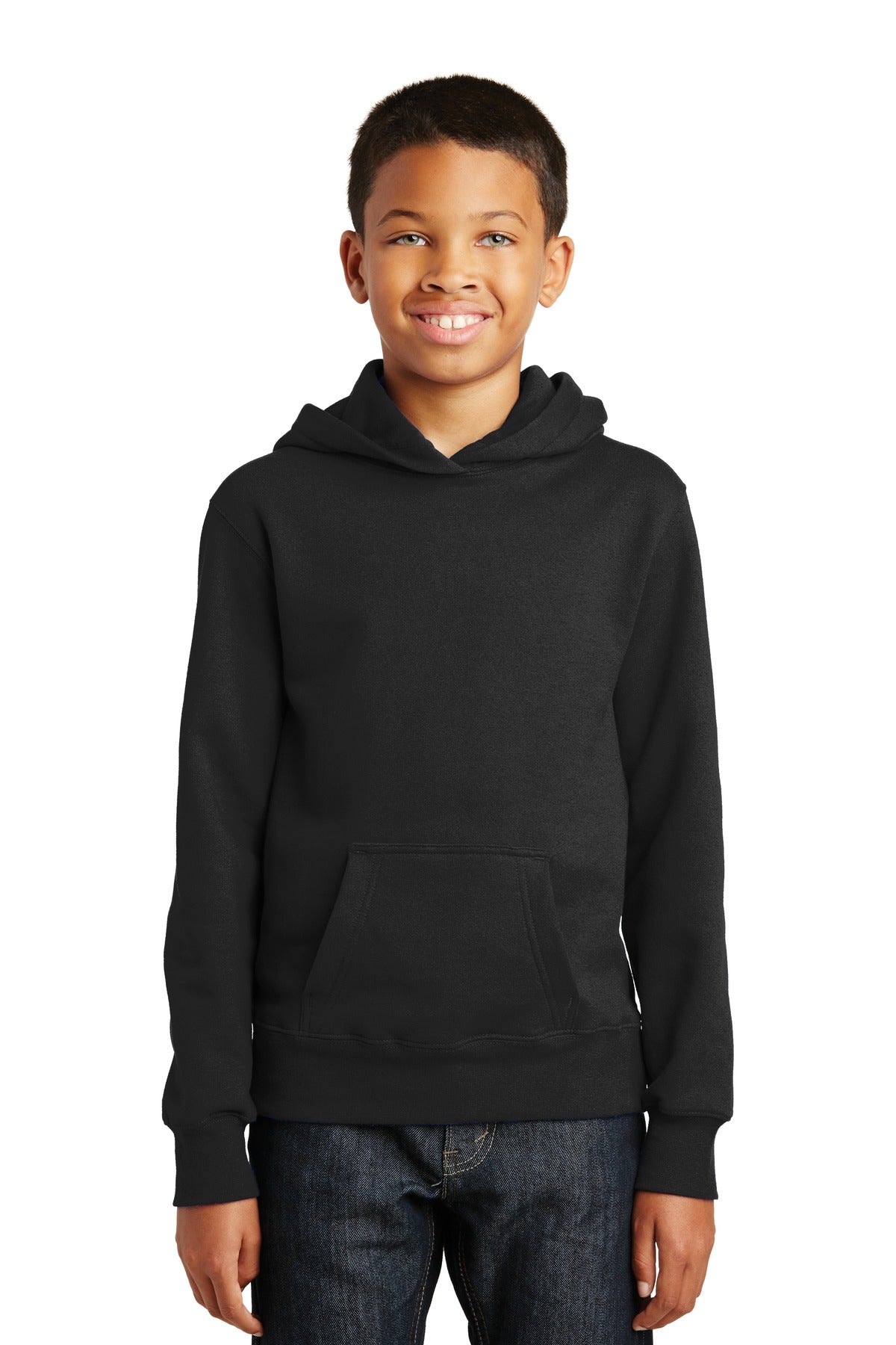 Port & Company ® Youth Fan Favorite Fleece Pullover Hooded Sweatshirt. PC850YH