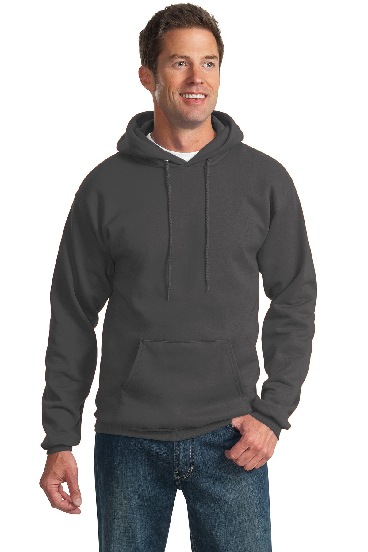 Port & Company ® Tall Essential Fleece Pullover Hooded Sweatshirt. PC90HT