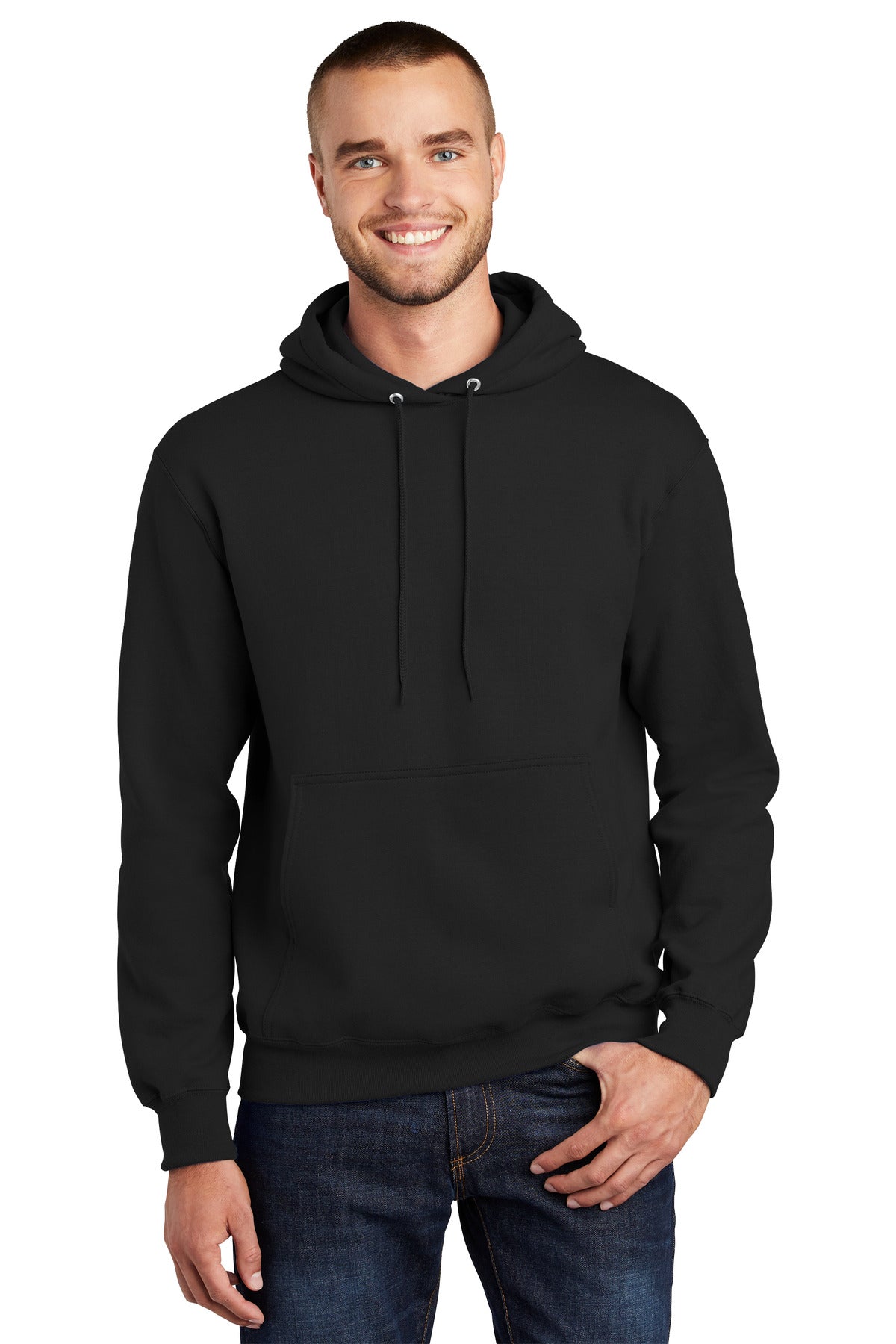 Port & Company ® Tall Essential Fleece Pullover Hooded Sweatshirt. PC90HT