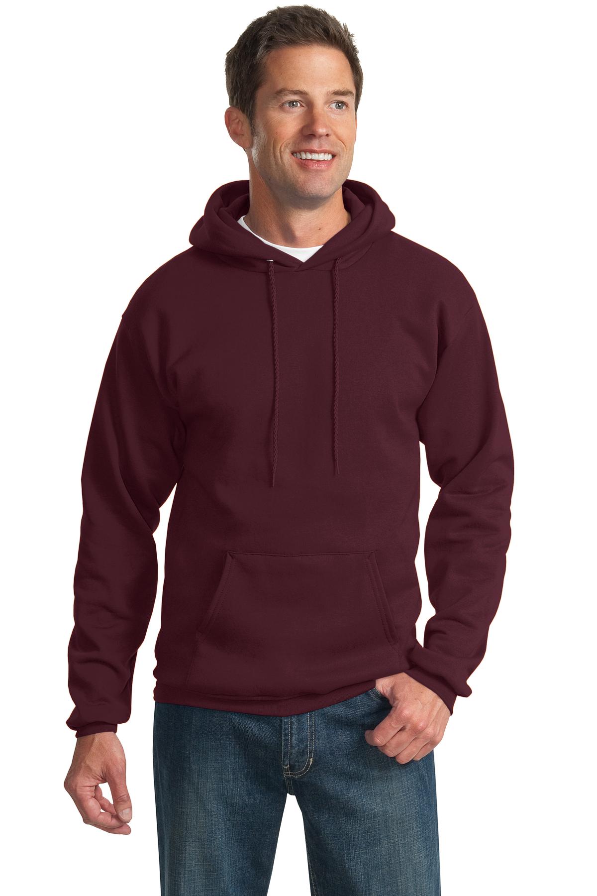 Port & Company ® Tall Essential Fleece Pullover Hooded Sweatshirt. PC90HT