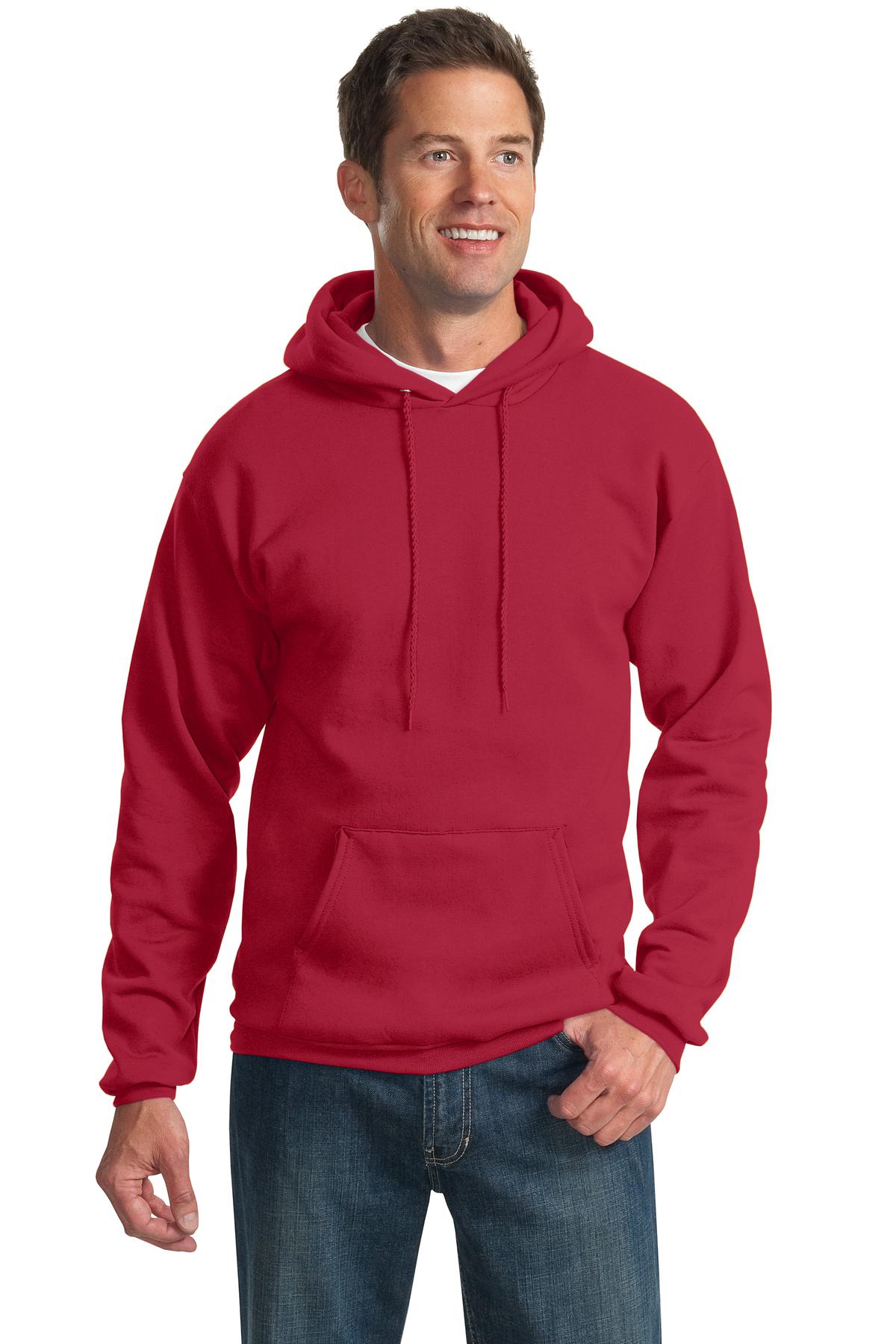 Port & Company ® Tall Essential Fleece Pullover Hooded Sweatshirt. PC90HT