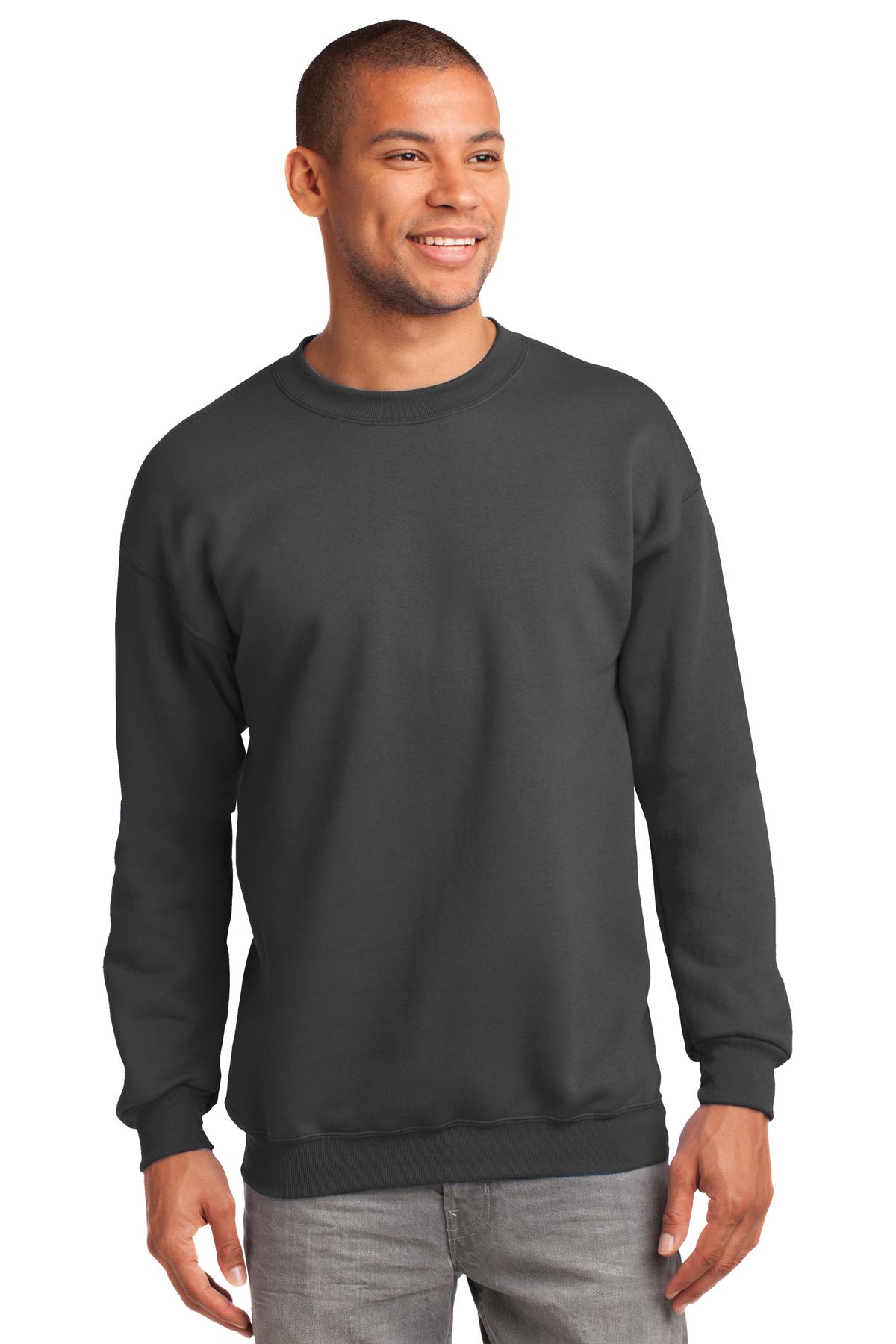 Port & Company ® Tall Essential Fleece Crewneck Sweatshirt. PC90T