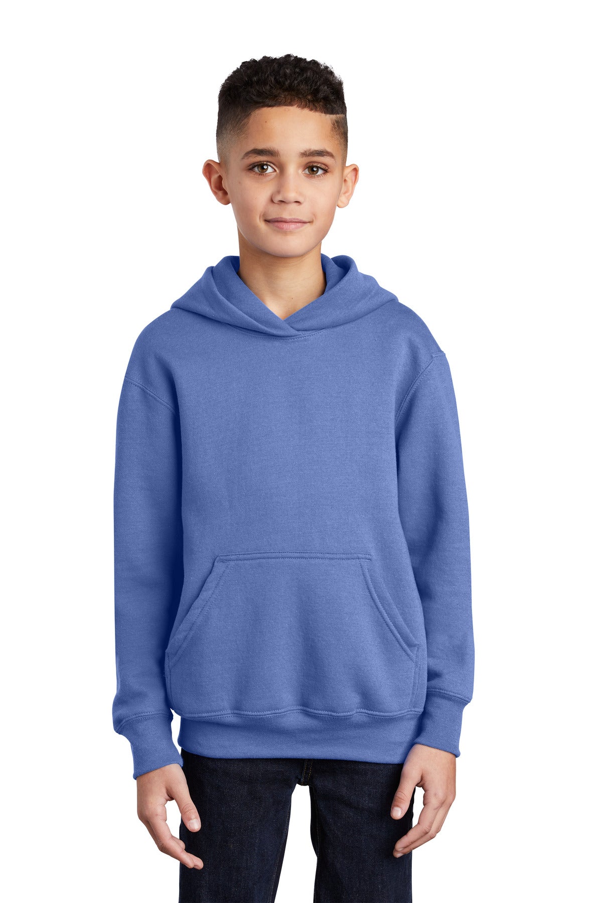Port & Company ® - Youth Core Fleece Pullover Hooded Sweatshirt. PC90YH