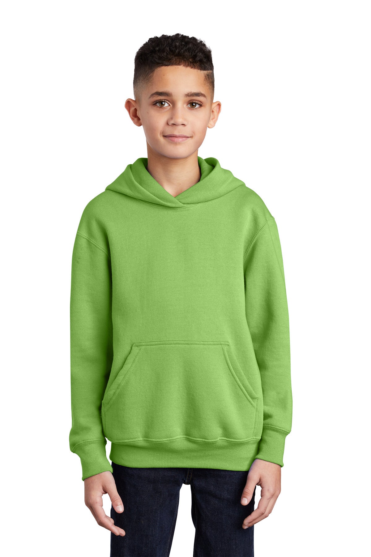 Port & Company ® - Youth Core Fleece Pullover Hooded Sweatshirt. PC90YH