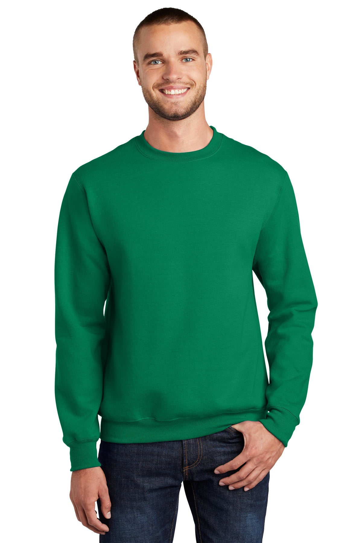 Port & Company ® Essential Fleece Crewneck Sweatshirt. PC90