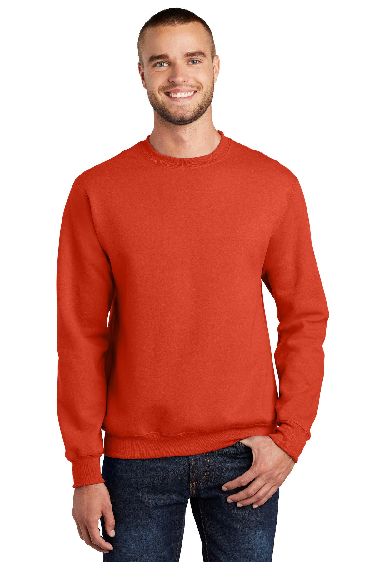 Port & Company ® Essential Fleece Crewneck Sweatshirt. PC90