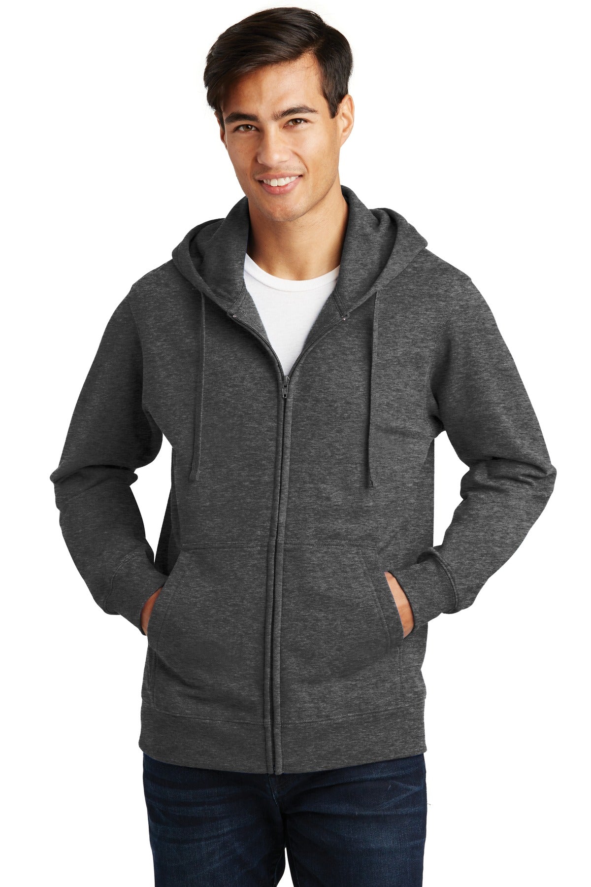 Port & Company ®  Fan Favorite Fleece Full-Zip Hooded Sweatshirt. PC850ZH
